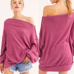 Free People We The Free Main Squeeze Hacci Sweet Myrtle Top